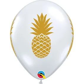 11 inch PINEAPPLE - DIAMOND CLEAR