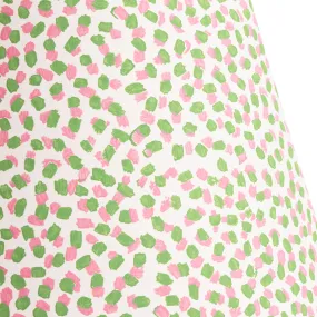 20cm empire shade in pink and green Polka Dot paper by GP & J Baker