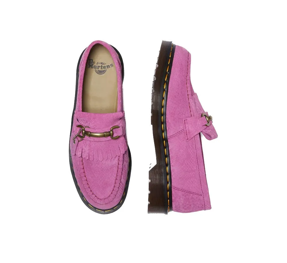 Adrian Snaffle Repello EmbossSuede Kiltie Loafers