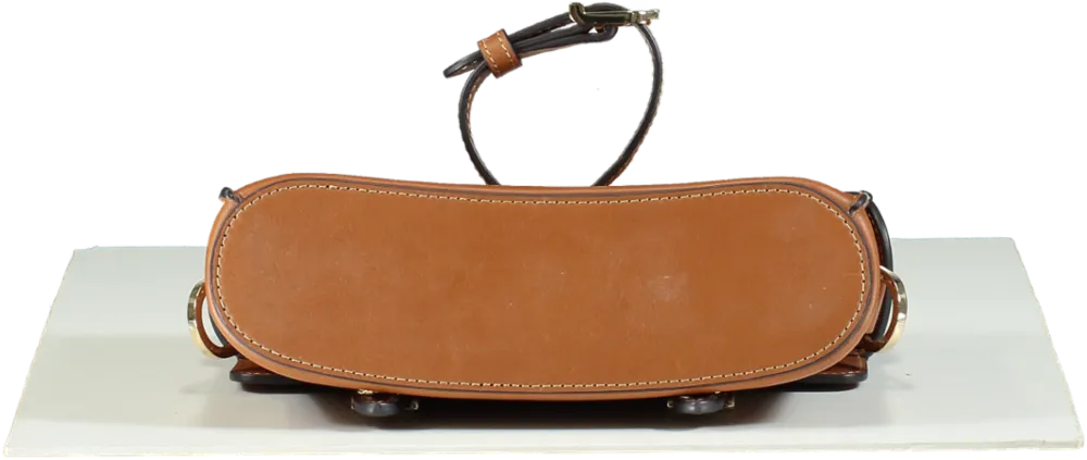 Aspinal of London Brown Leather Satchel