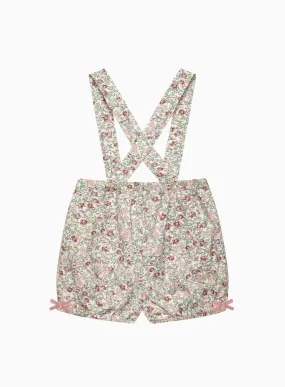 Baby Arabella Floral Bloomers with Braces