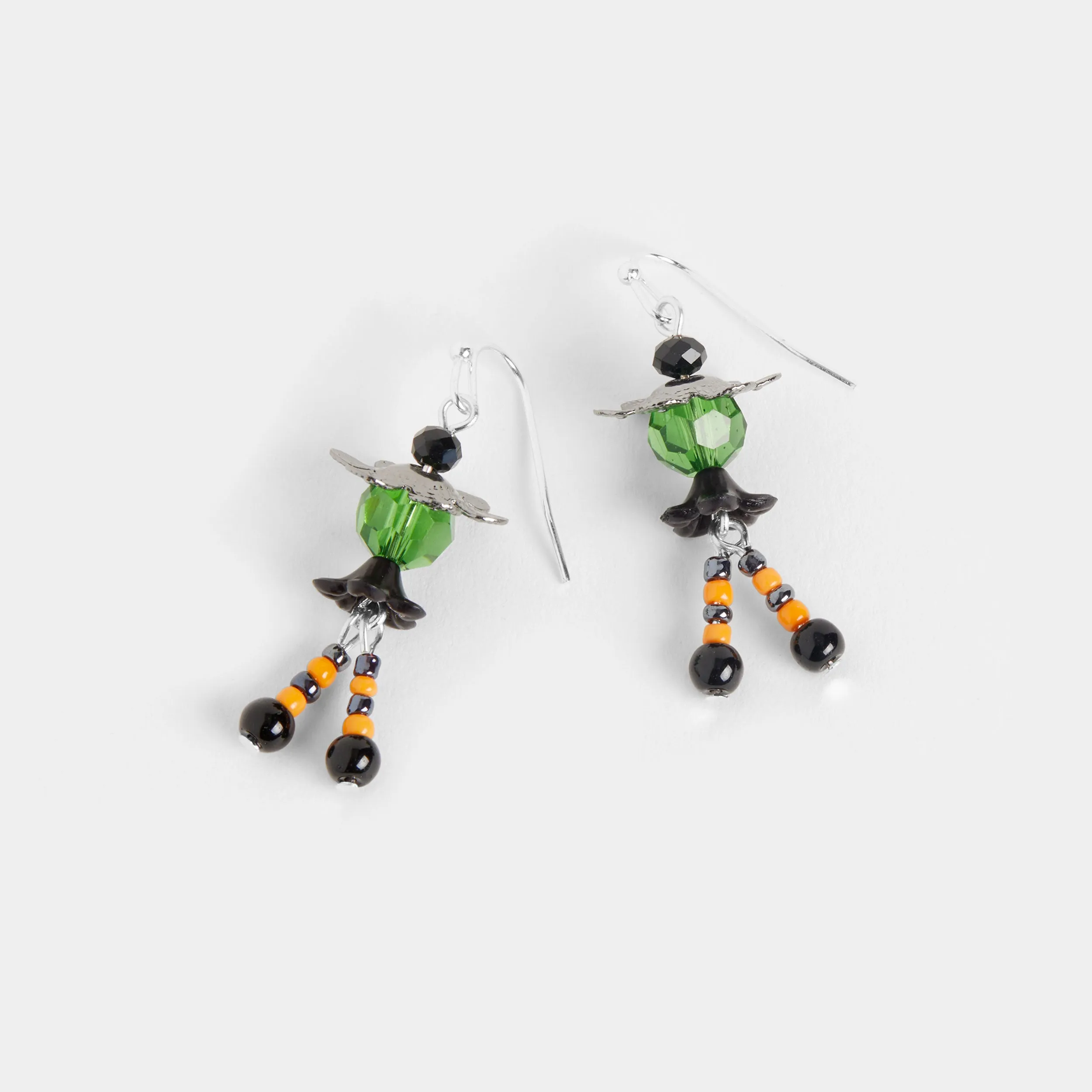 Beaded Witch Earring - Multicolored