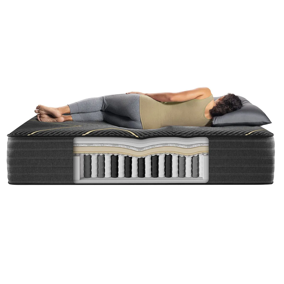 Beautyrest Black® Hybrid KX-Class 15" Firm Mattress