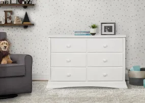 Bentley 6 Drawer Dresser with Interlocking Drawers