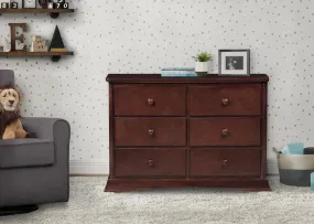 Bentley 6 Drawer Dresser with Interlocking Drawers