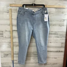 Blue Denim Jeans Skinny SKINNY GIRL, Size 22w