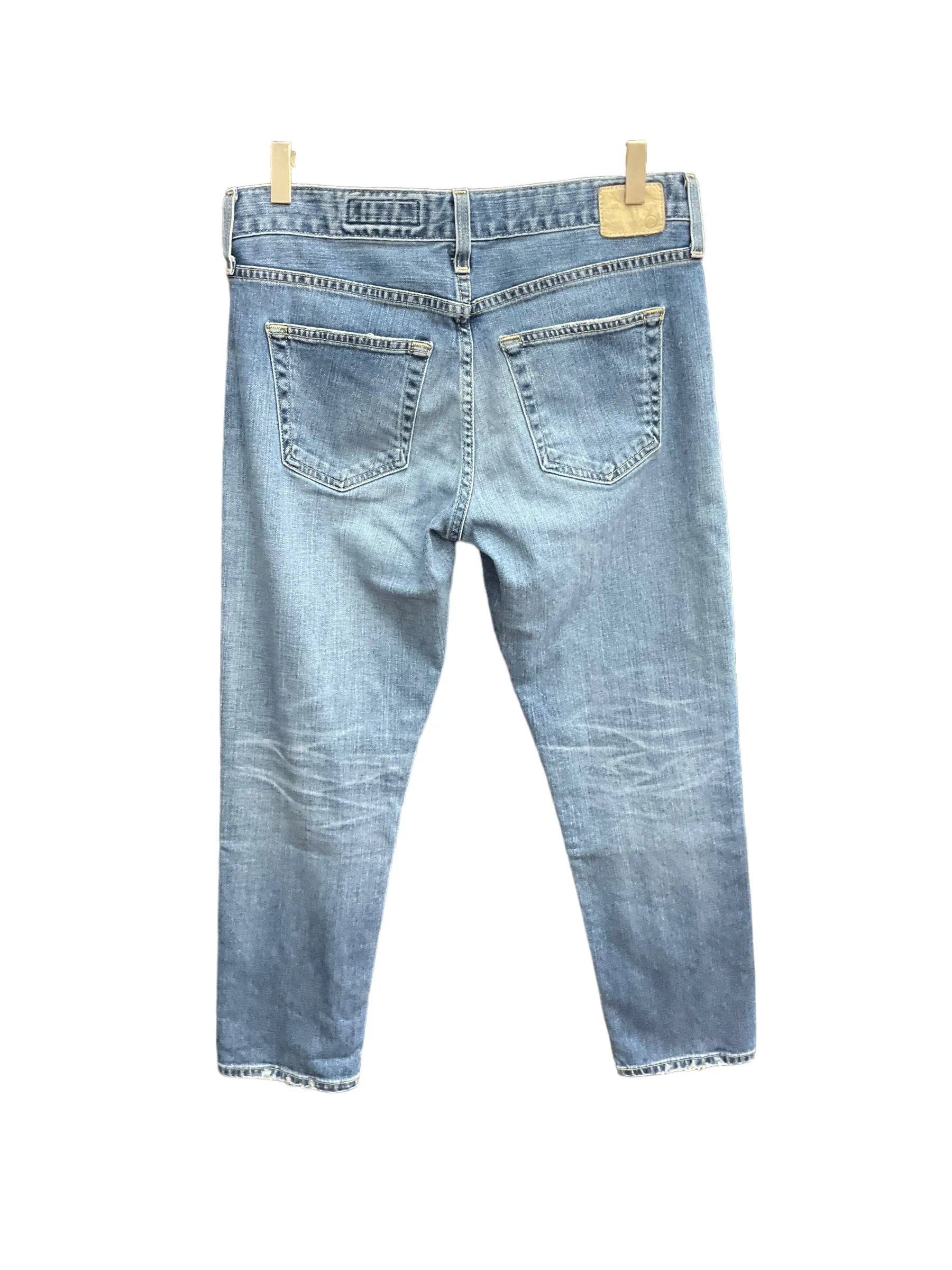 Blue Denim Jeans Straight Adriano Goldschmied, Size 6