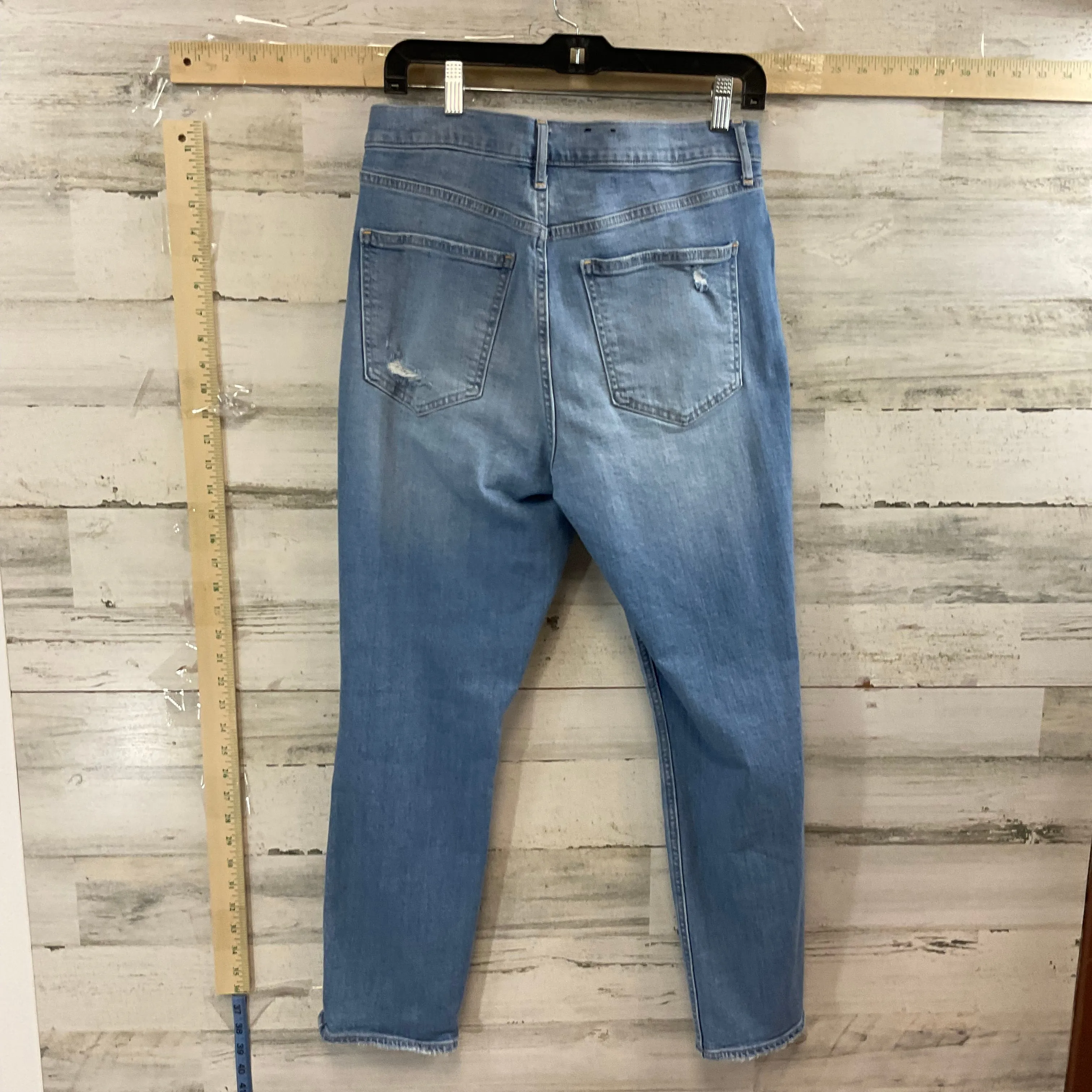 Blue Denim Jeans Straight Gap, Size 12