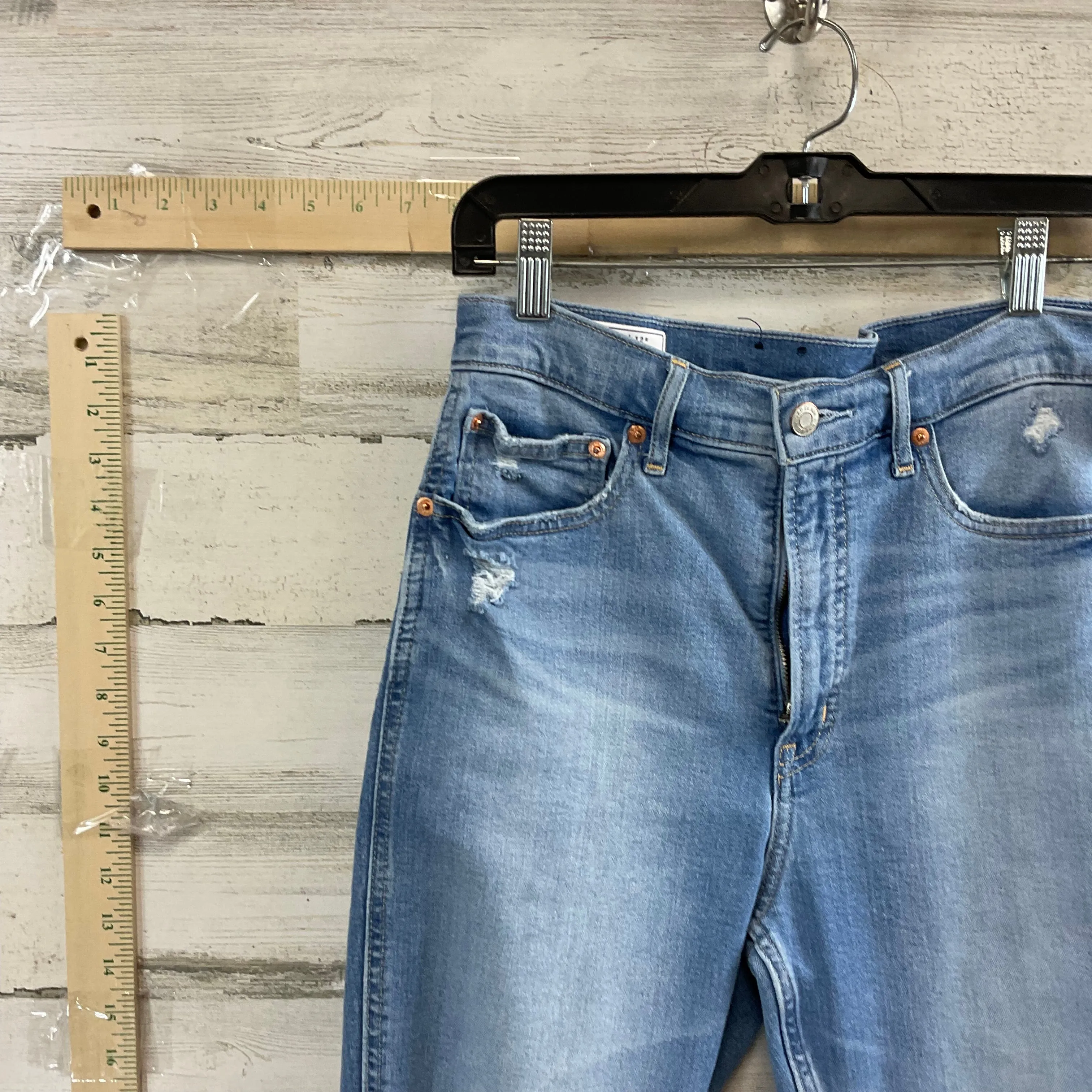 Blue Denim Jeans Straight Gap, Size 12