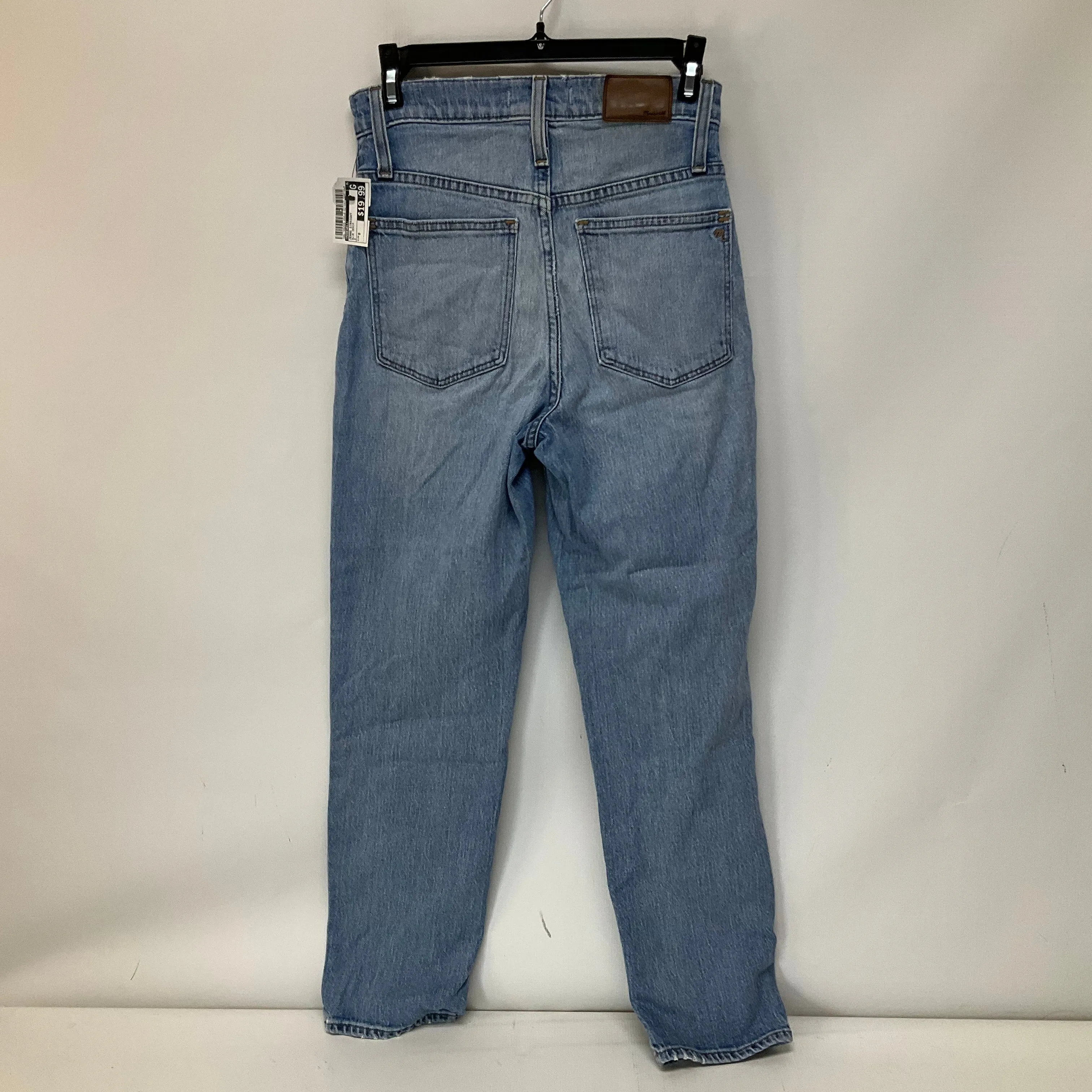 Blue Denim Jeans Straight Madewell, Size 0