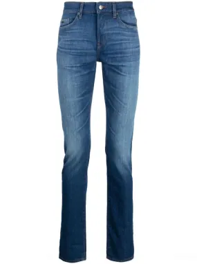 BOSS slim-fit jeans in super-soft blue Italian denim