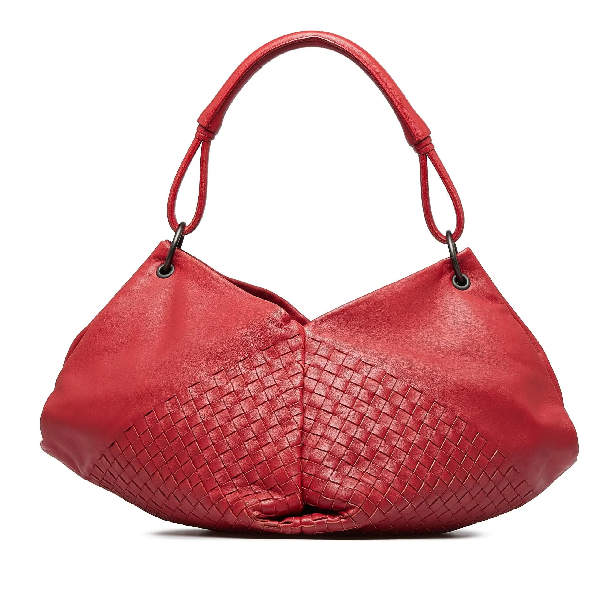 Bottega Veneta Intrecciato Aquilone Fortune Cookie Hobo (SHG-GLXHcA)