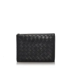 Bottega Veneta Intrecciato Bifold Leather Wallet (SHG-28259)