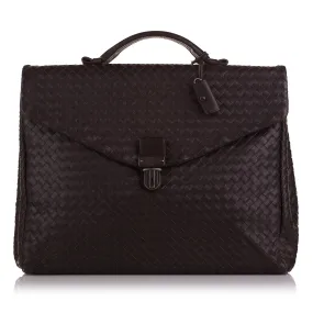 Bottega Veneta Intrecciato Business Bag (SHG-36797)