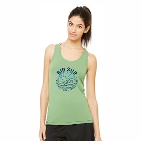 BSIM Women's Bamboo Singlet -Leaf- Mosaic