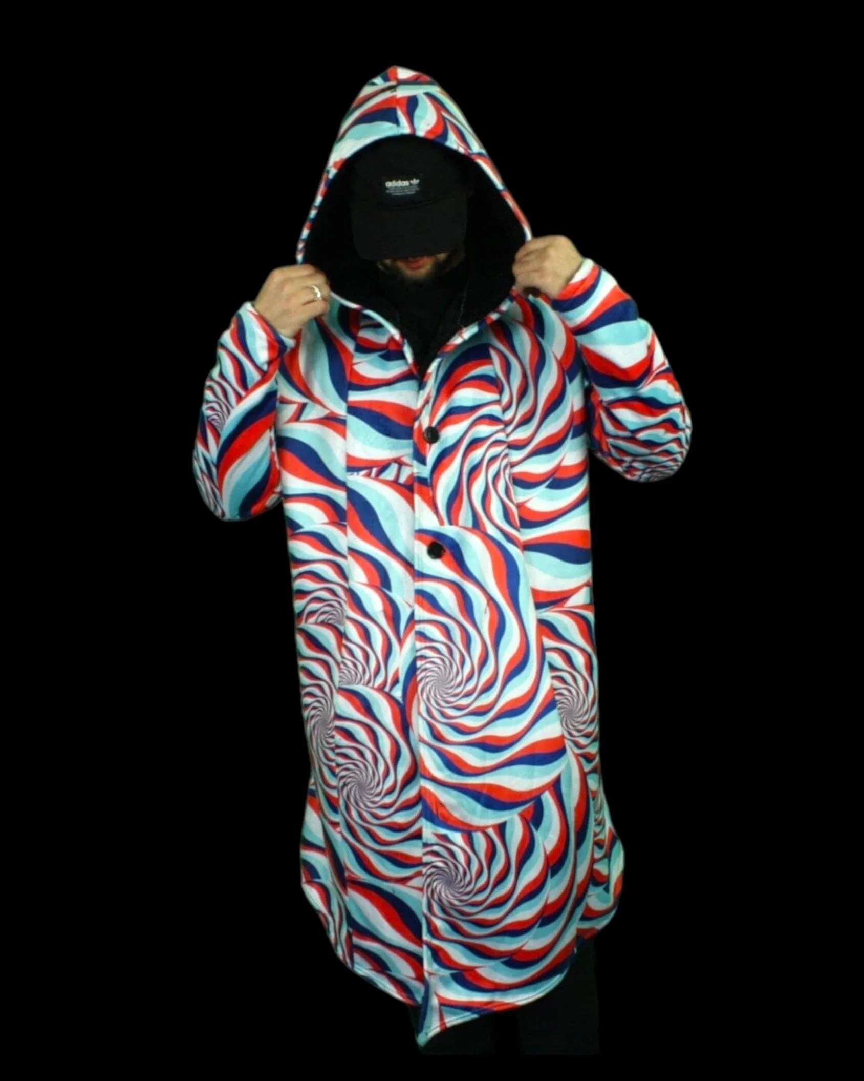 Candy Cane Swirl Dream Cloak