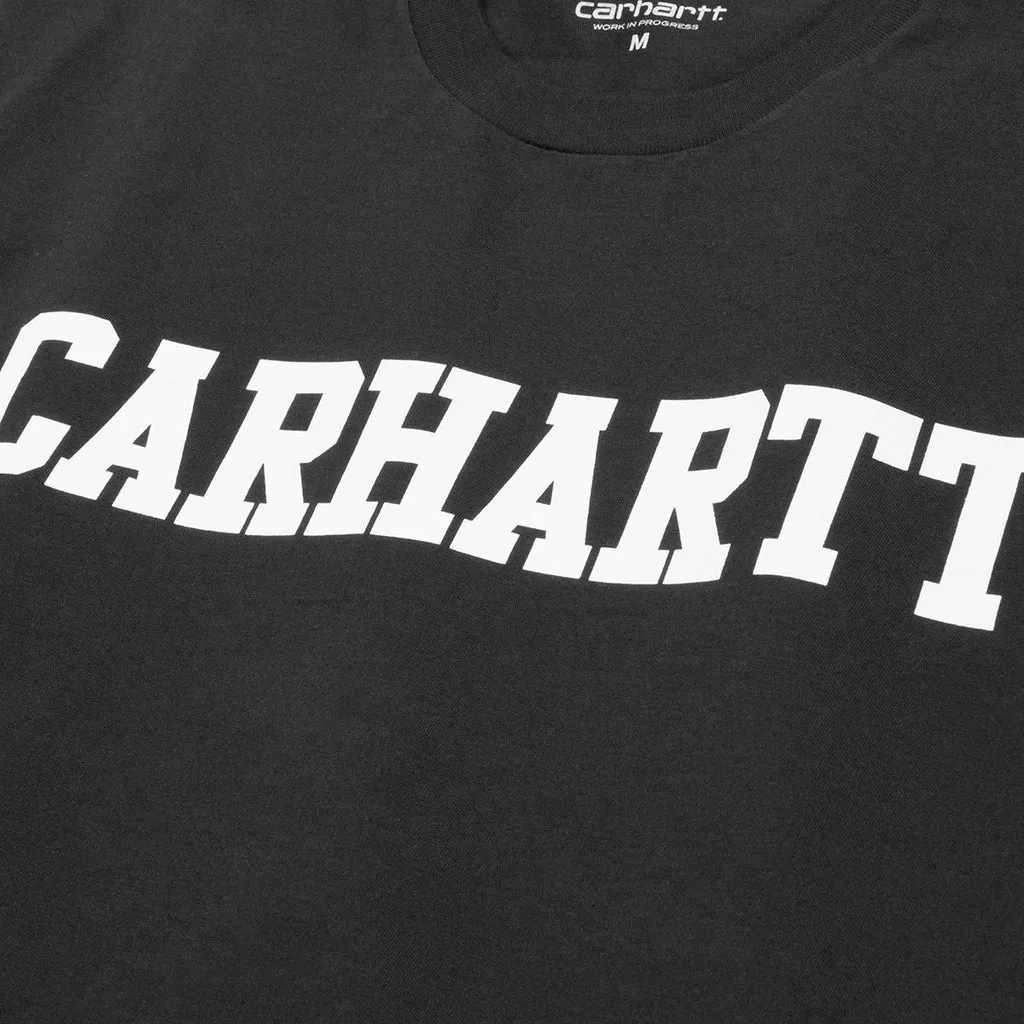 Carhartt WIP S/S College T-Shirt Black