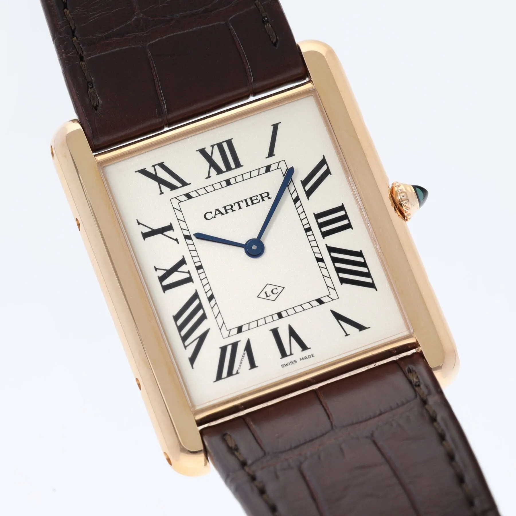 Cartier Tank Louis XL 3280 Collaborateur Edition 18kt Rose Gold Box and Papers