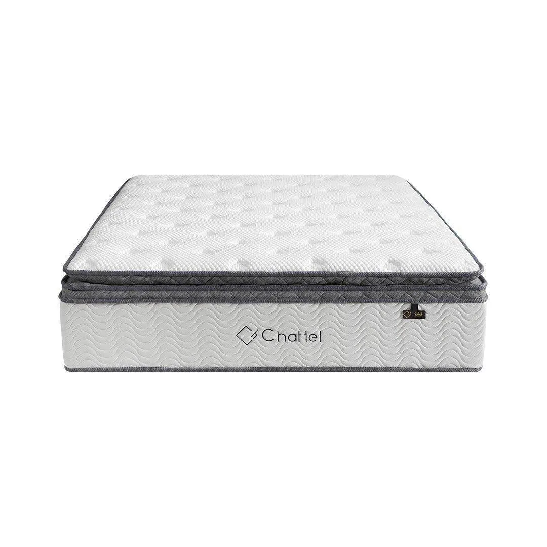 Chattel Black 14" Ice Silk Pocketed Spring Mattress