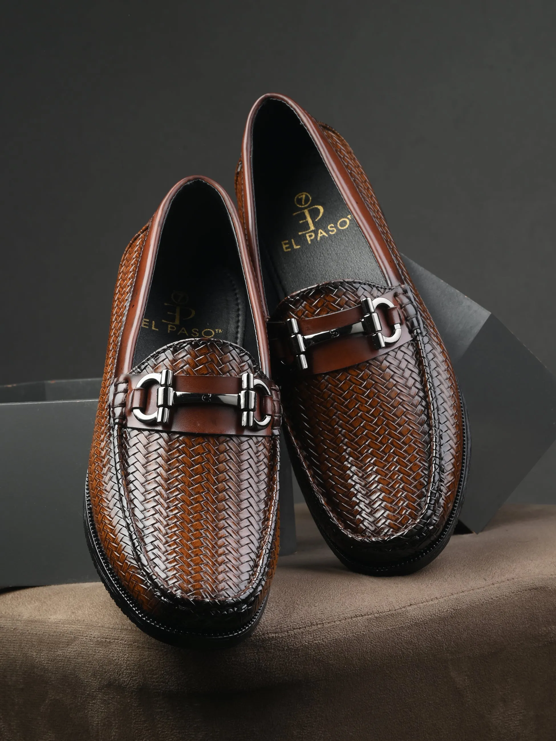 Chestnut Regal Weave Loafer