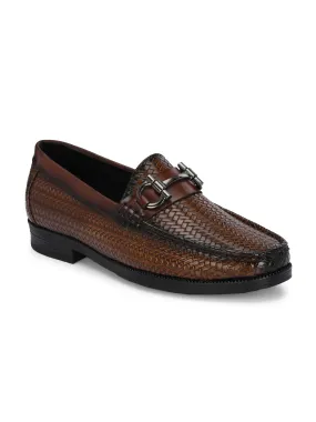 Chestnut Regal Weave Loafer