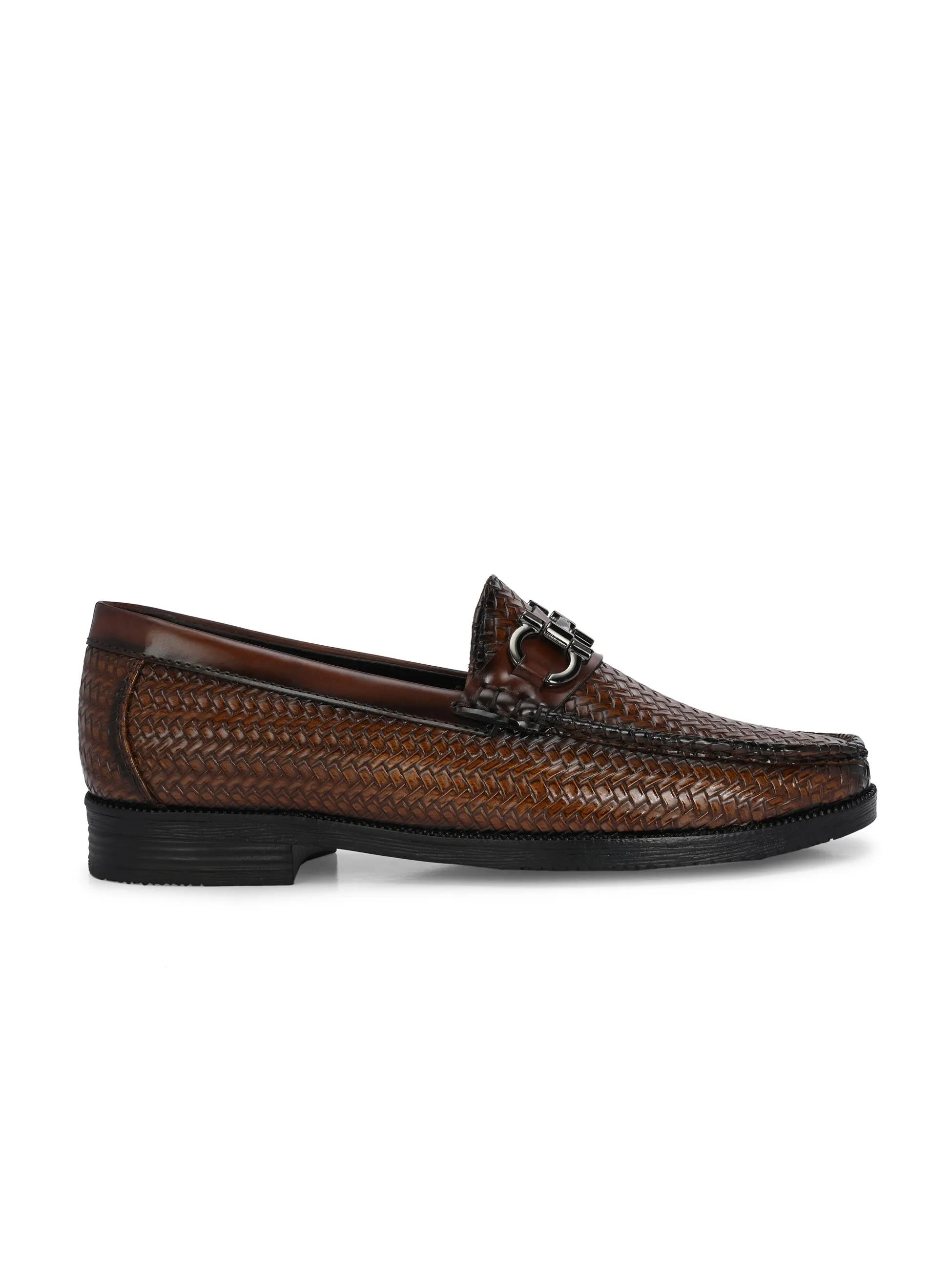 Chestnut Regal Weave Loafer