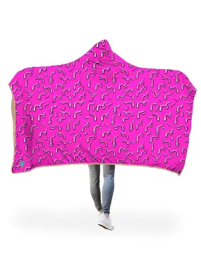 Drippy (Pink) Hooded Blanket