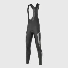 Fdx Morvo Men's & Boy's Black Thermal Padded Cycling Bib Tights