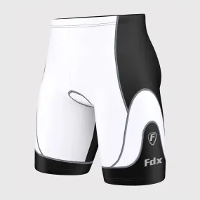 Fdx Windrift White Men's & Boy's Anti-Bac Padded Summer Cycling Shorts