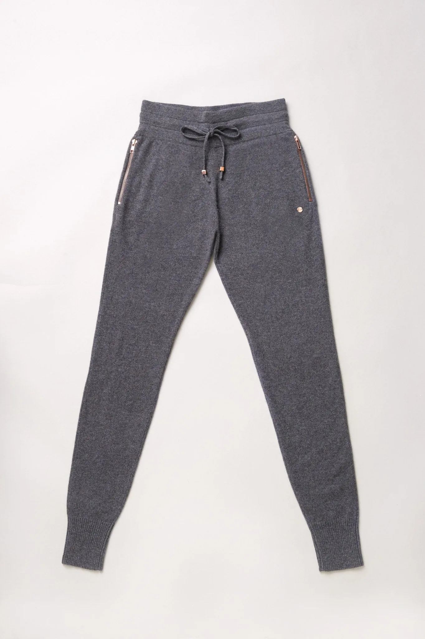 Go-Getter Cashmere Track Pants - Uniform Grey