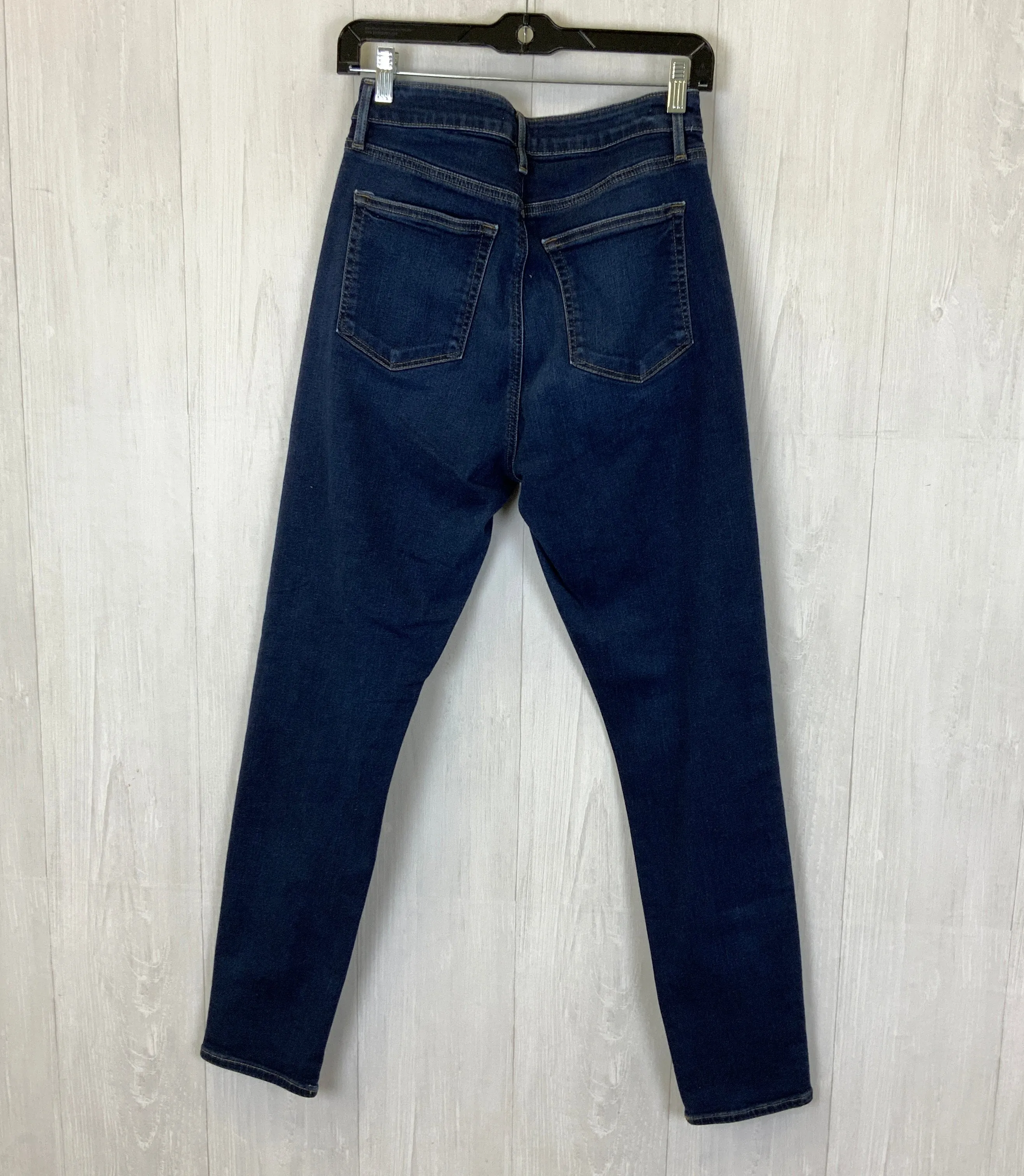 Jeans Skinny By Loft In Blue Denim, Size: 8