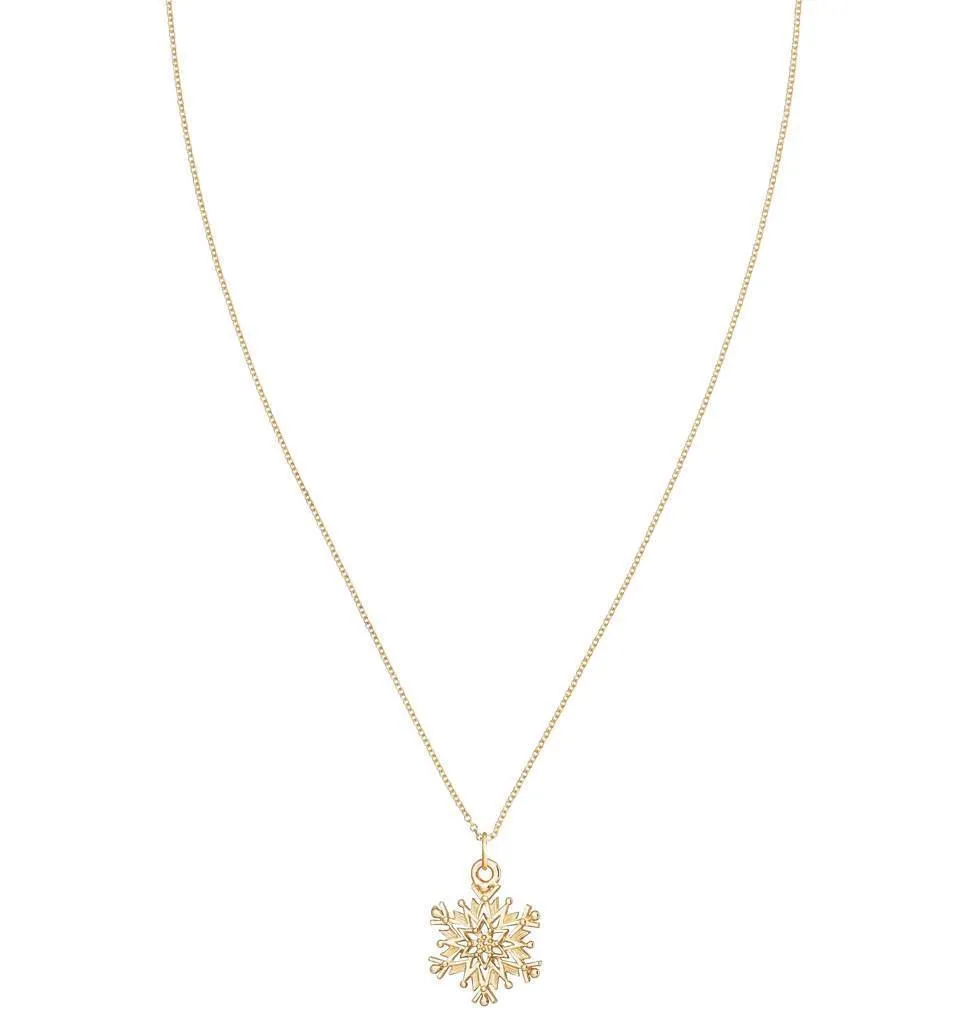 Large Snowflake Charm