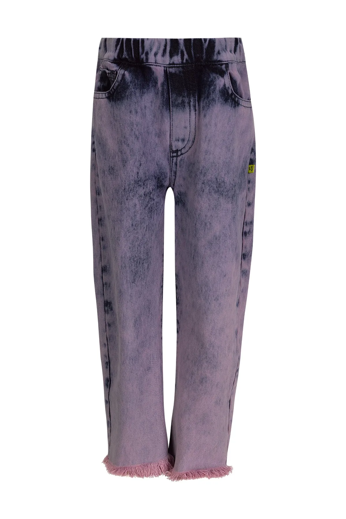 LILAC BAGGY JEANS