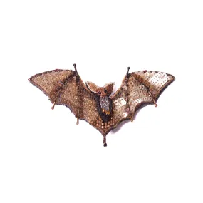 long eared bat brooch