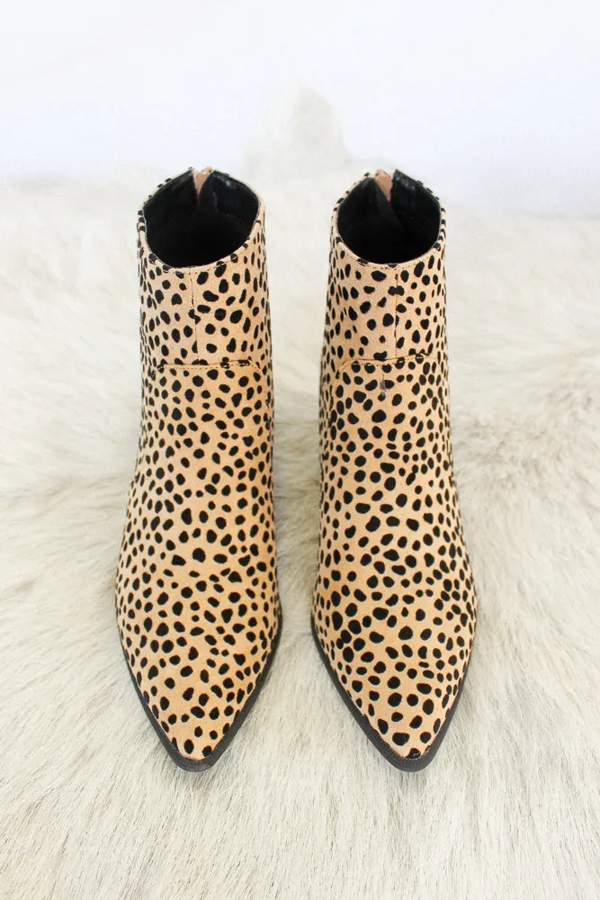 Manhattan Leopard Booties