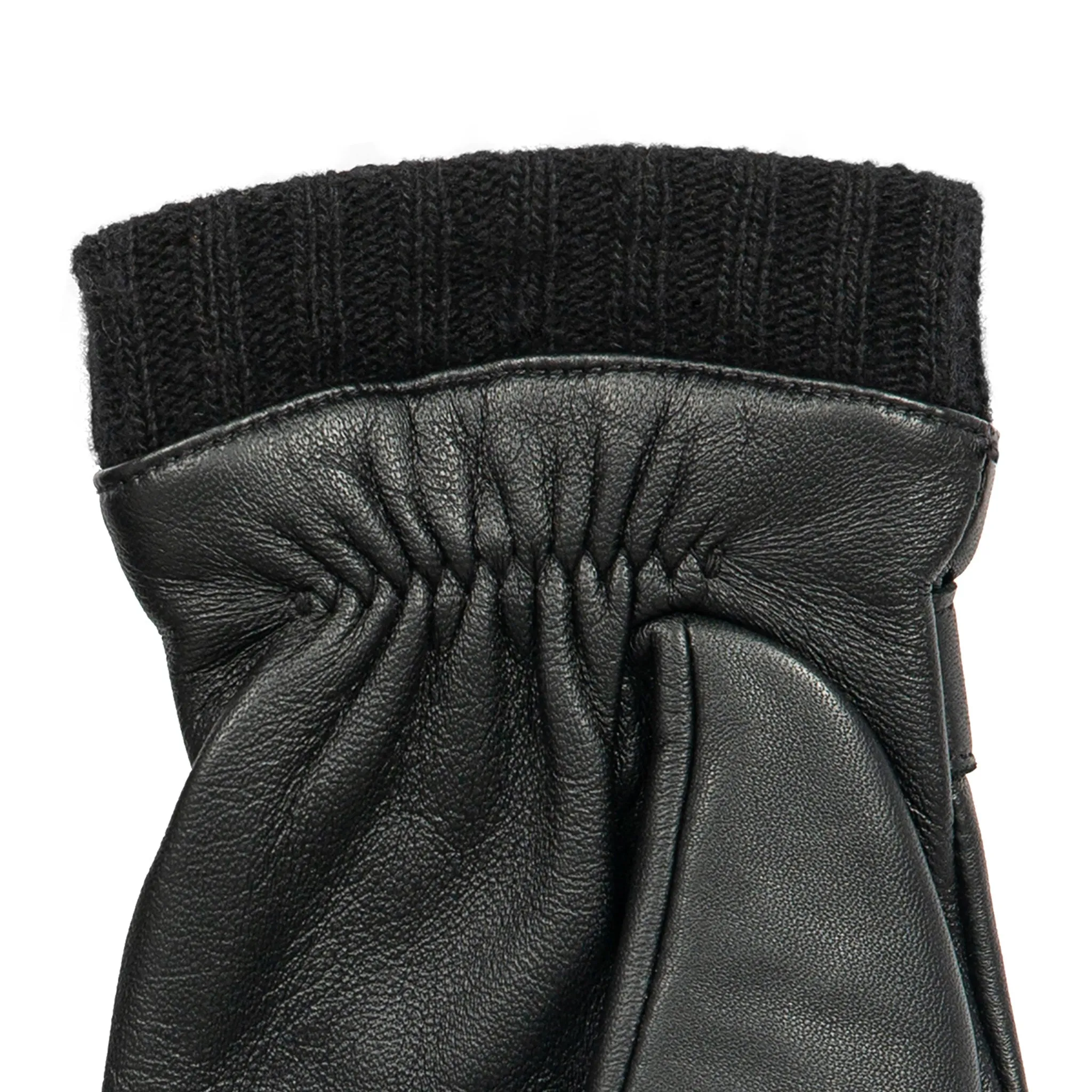 Men's The Suited Racer Touchscreen Cashmere-Lined Leather Driving Gloves