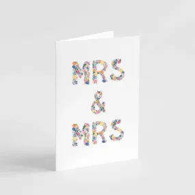 Mrs & Mrs Card