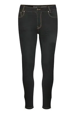 My Essential Wardrobe Celina Zip 101 High Black Skinny Jean