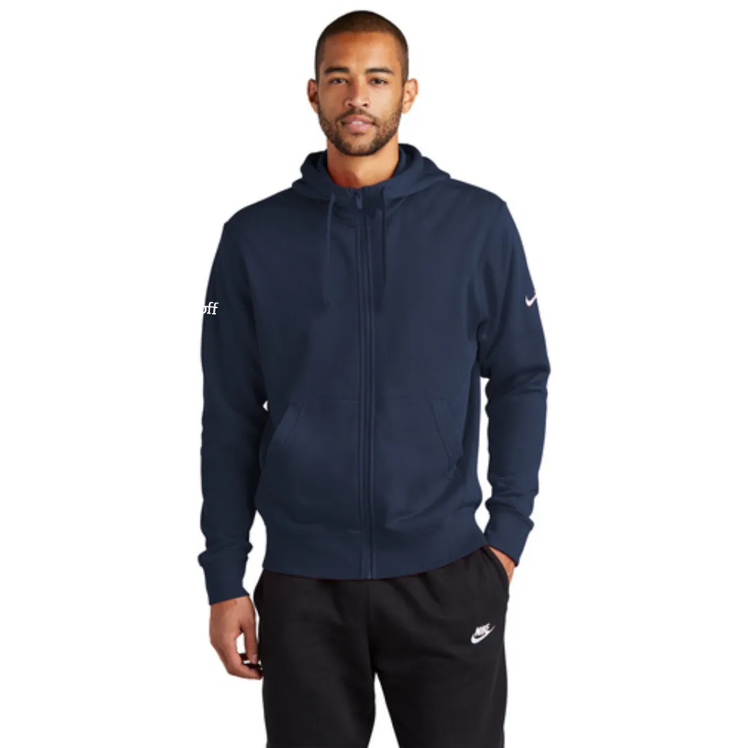 Nike Club Fleece Sleeve Swoosh Full-Zip Hoodie