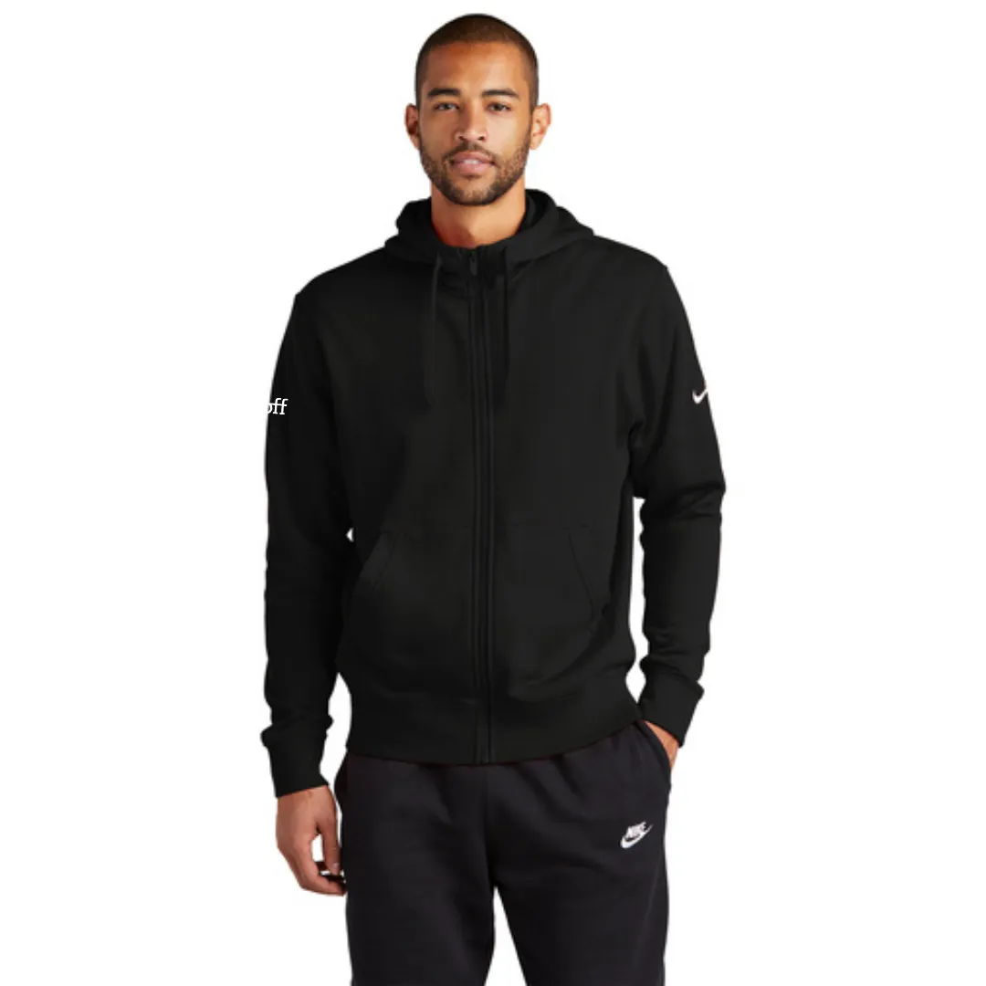 Nike Club Fleece Sleeve Swoosh Full-Zip Hoodie