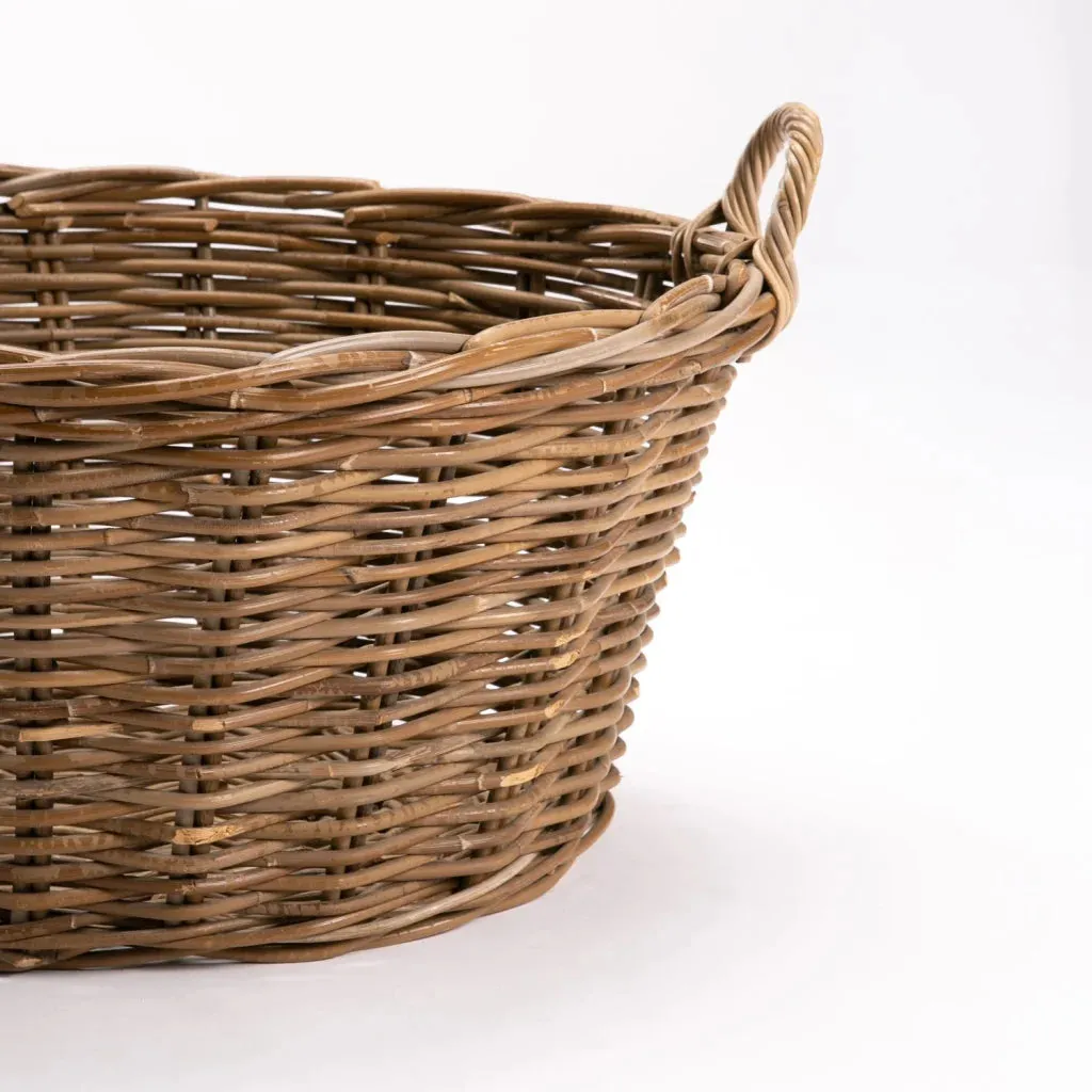 OVAL LAUNDRY BASKET