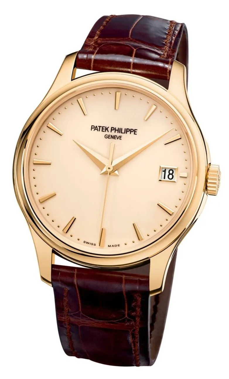 Patek Philippe Calatrava Ivory lacquered Dial (Ref# 5227R-001)