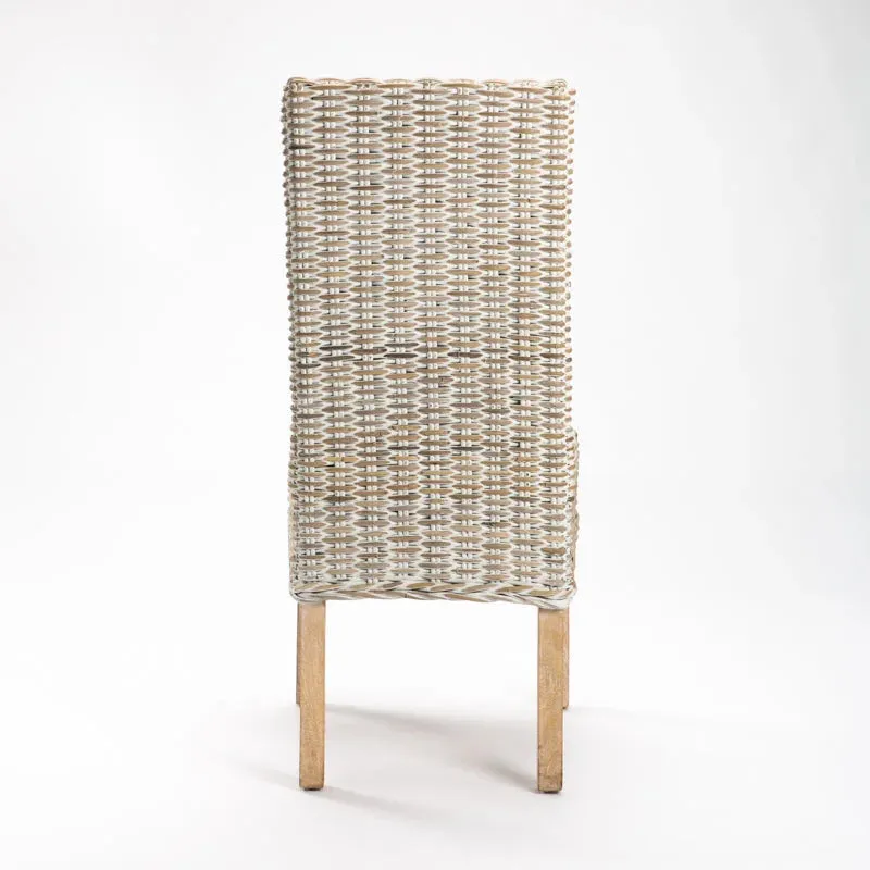 RITA WHITEWASH DINING CHAIR