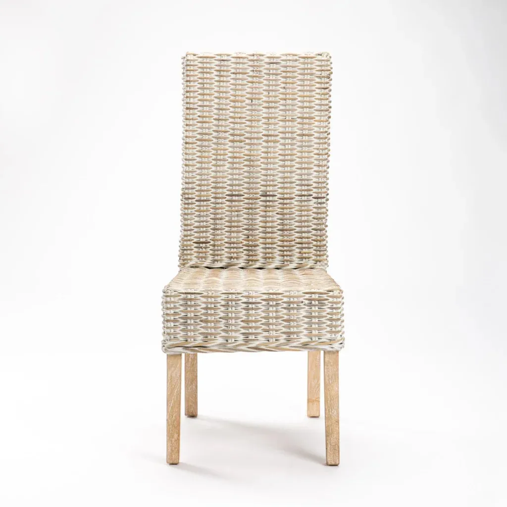 RITA WHITEWASH DINING CHAIR