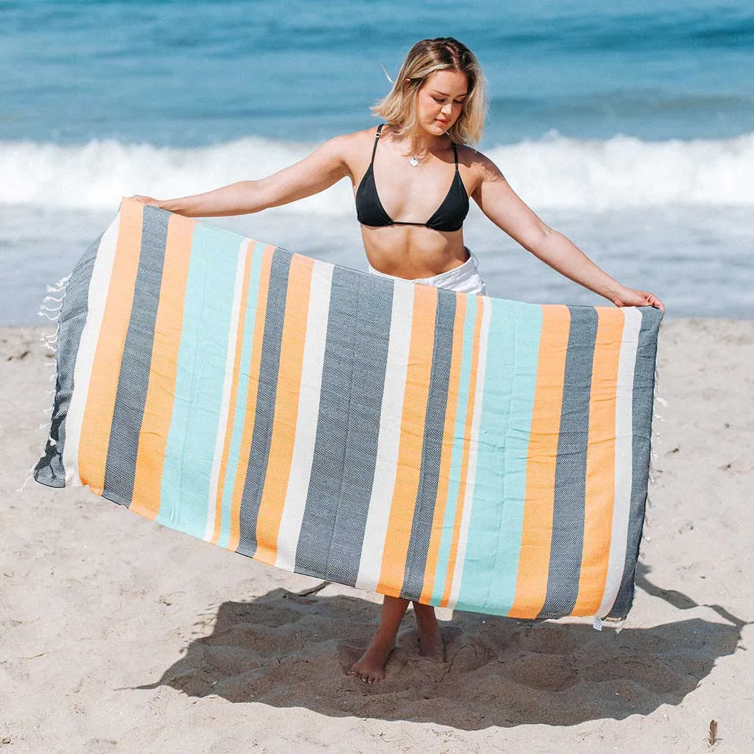 Sand Cloud x Surfrider Set Stripe Towel