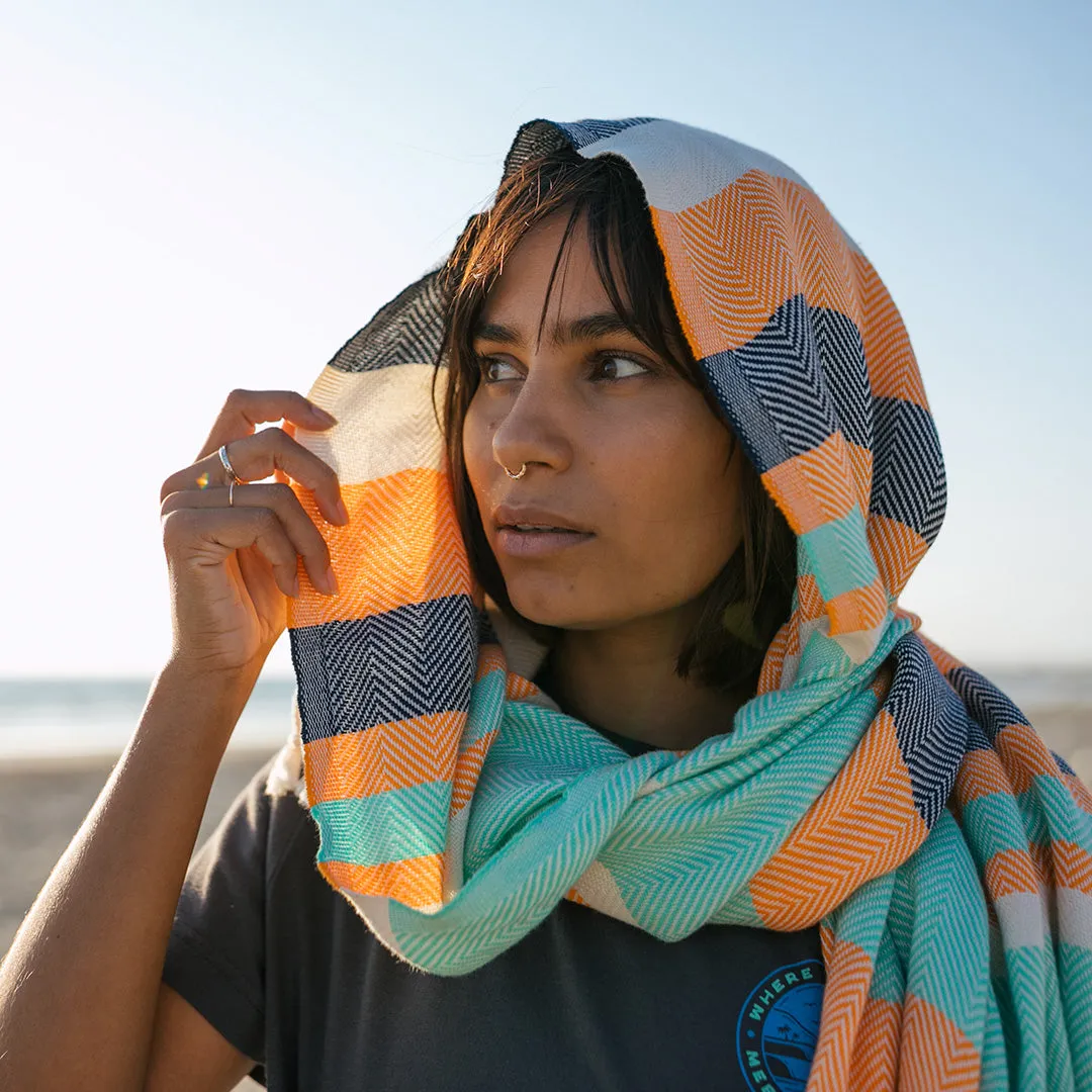 Sand Cloud x Surfrider Set Stripe Towel