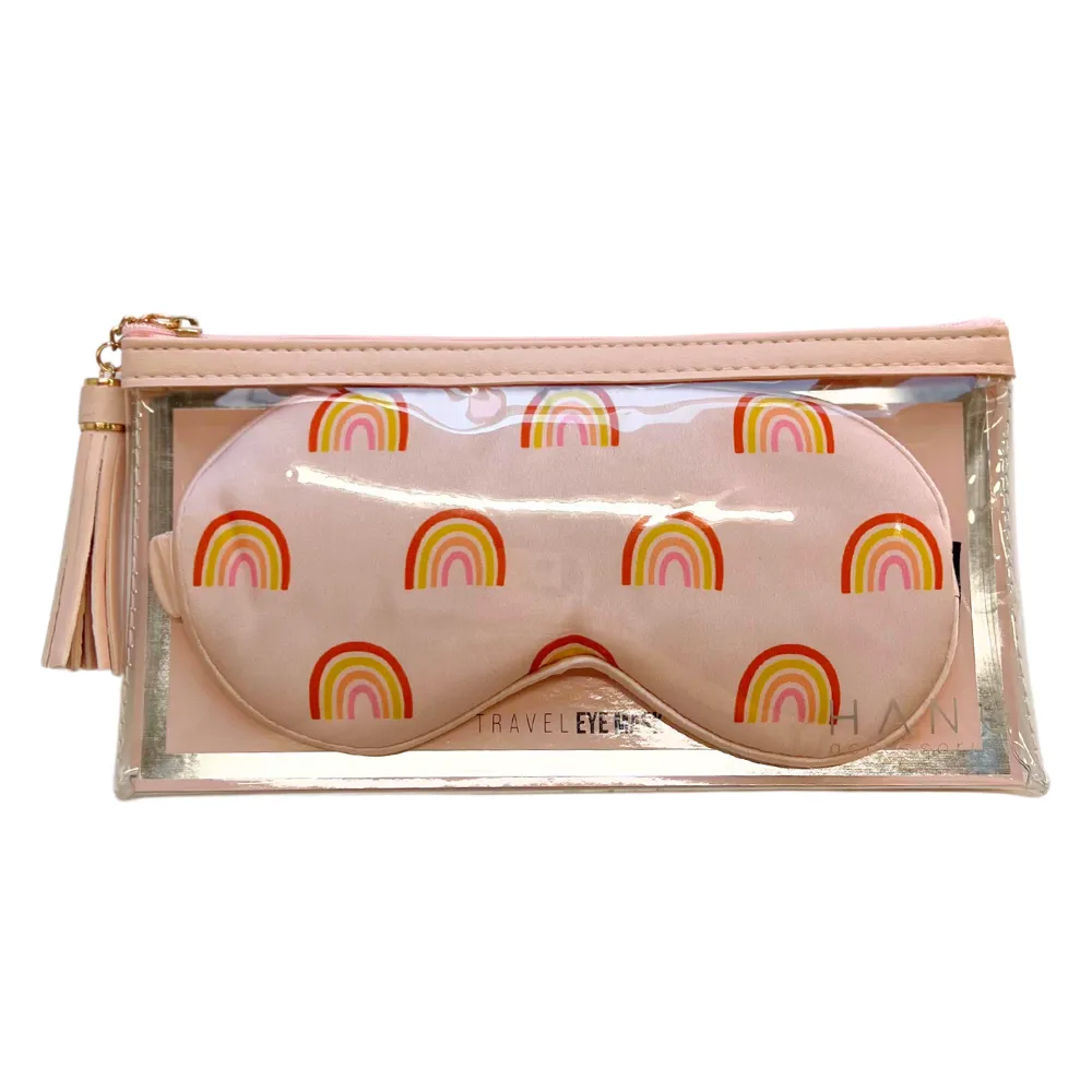 Satin Eye Mask Rainbow