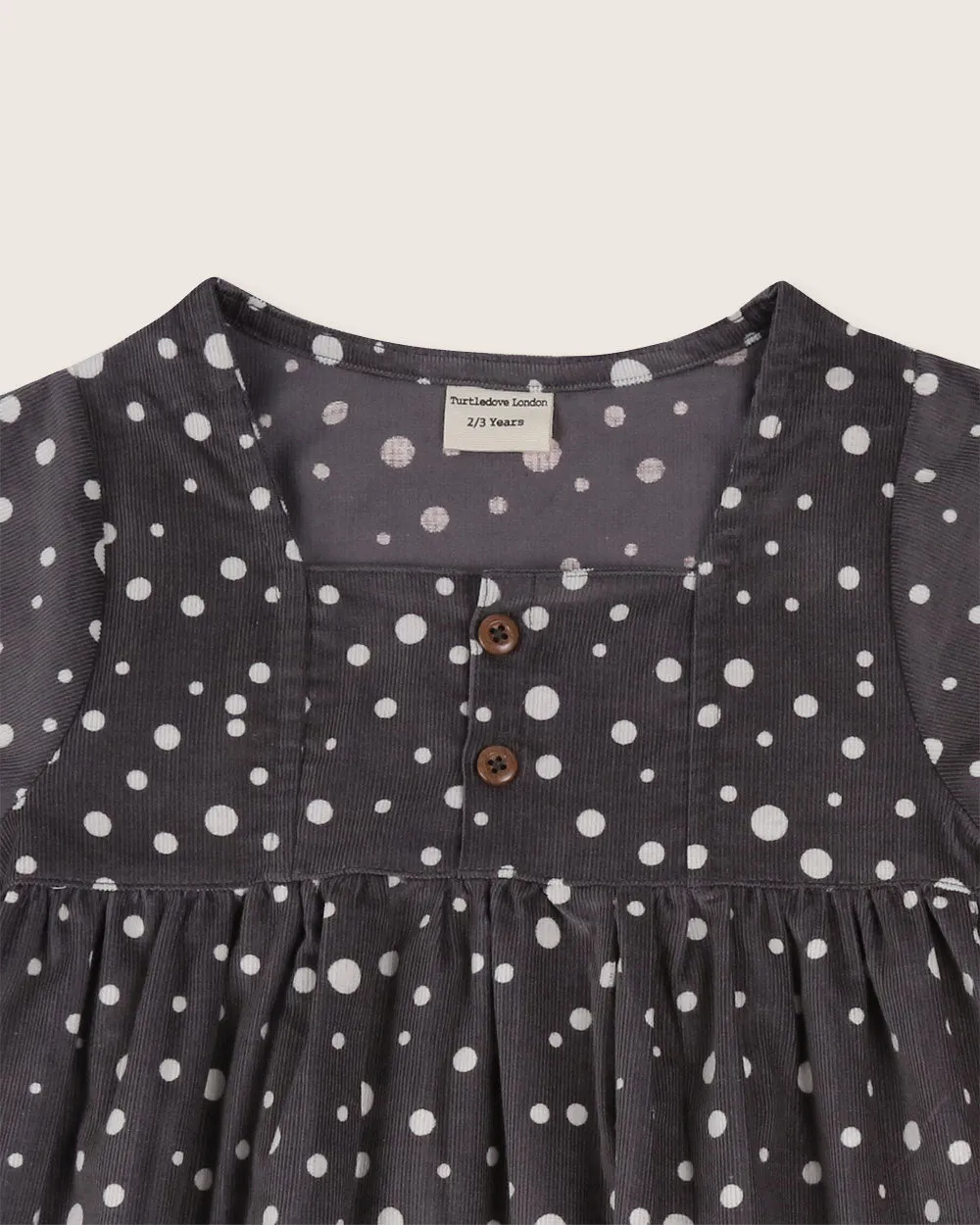 Scatter Dot Cord Dress