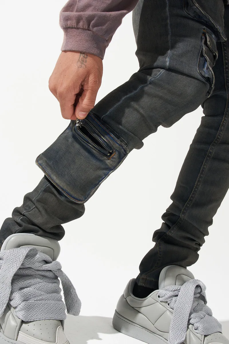 SERENEDE - WAVE-1 "WAVE" CARGO JEANS