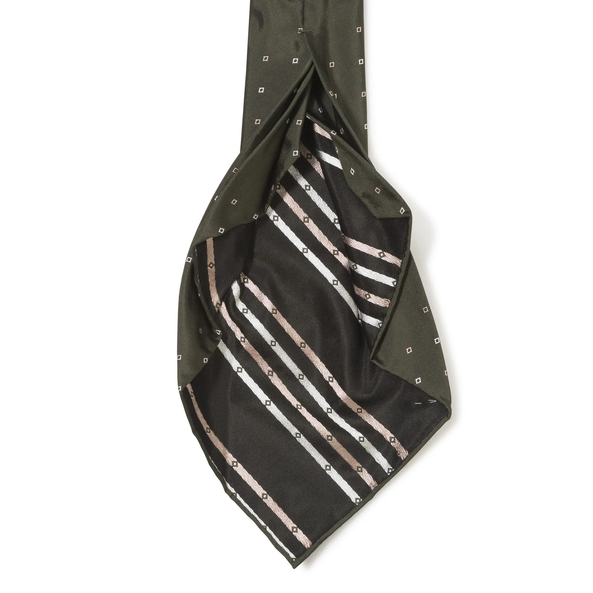 Silk Jacquard Seven-Fold Tie